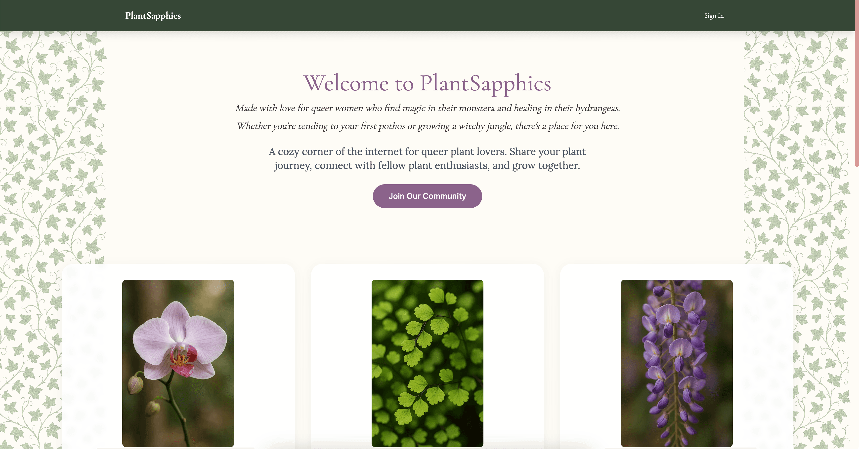 PlantSapphics